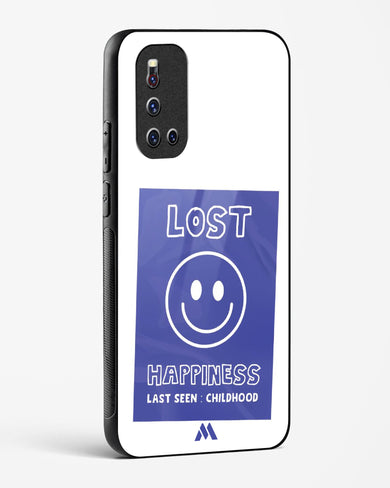 Lost Happiness Glass Case Phone Cover (Vivo)