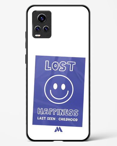 Lost Happiness Glass Case Phone Cover (Vivo)