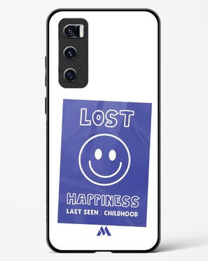 Lost Happiness Glass Case Phone Cover (Vivo)