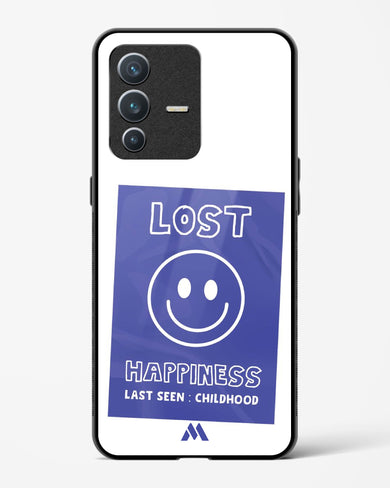 Lost Happiness Glass Case Phone Cover (Vivo)