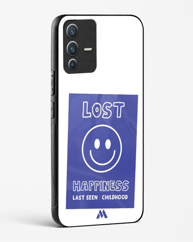 Lost Happiness Glass Case Phone Cover (Vivo)