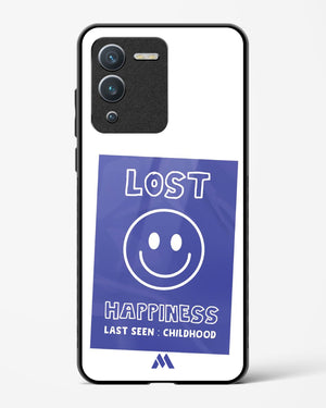 Lost Happiness Glass Case Phone Cover (Vivo)