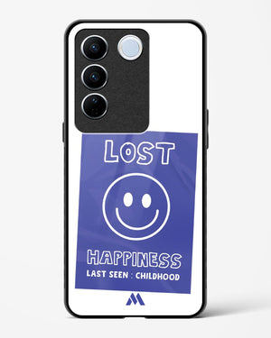 Lost Happiness Glass Case Phone Cover (Vivo)