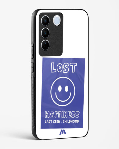 Lost Happiness Glass Case Phone Cover (Vivo)