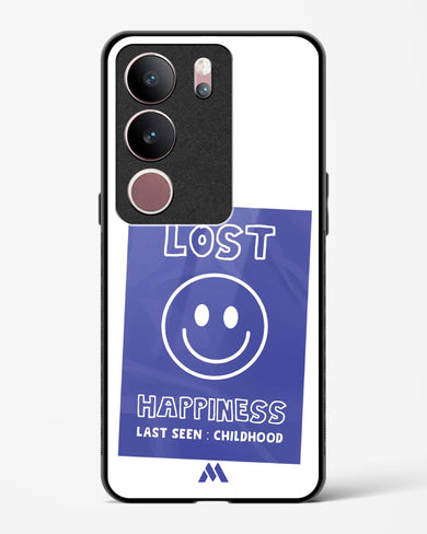 Lost Happiness Glass Case Phone Cover (Vivo)