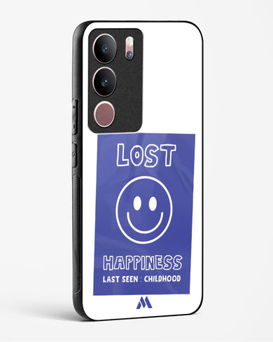 Lost Happiness Glass Case Phone Cover (Vivo)