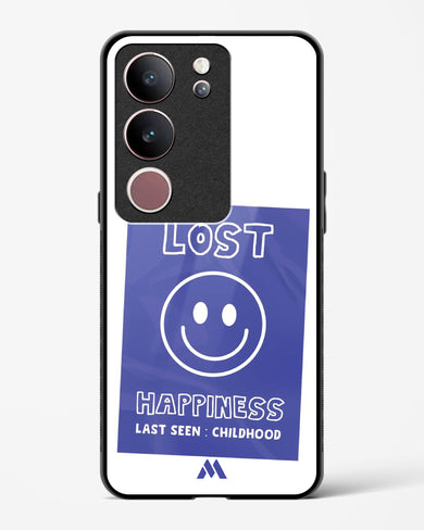 Lost Happiness Glass Case Phone Cover (Vivo)