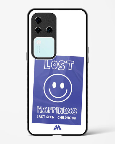 Lost Happiness Glass Case Phone Cover (Vivo)