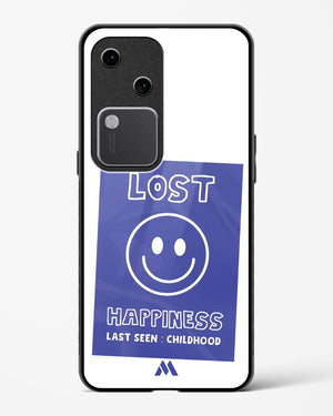 Lost Happiness Glass Case Phone Cover (Vivo)