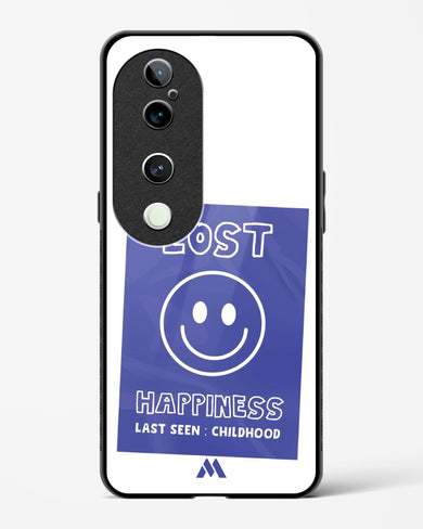 Lost Happiness Glass Case Phone Cover (Vivo)
