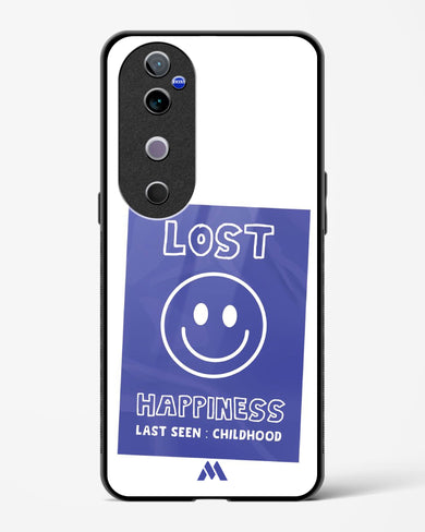Lost Happiness Glass Case Phone Cover (Vivo)