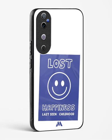 Lost Happiness Glass Case Phone Cover (Vivo)