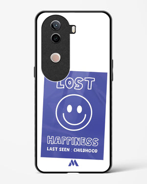Lost Happiness Glass Case Phone Cover (Vivo)