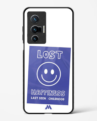 Lost Happiness Glass Case Phone Cover (Vivo)