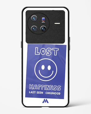 Lost Happiness Glass Case Phone Cover (Vivo)