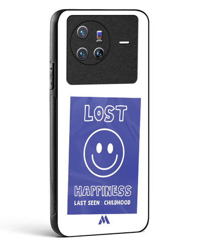 Lost Happiness Glass Case Phone Cover (Vivo)