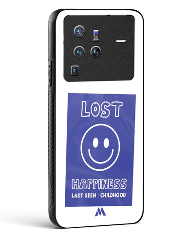 Lost Happiness Glass Case Phone Cover (Vivo)