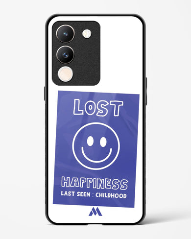 Lost Happiness Glass Case Phone Cover (Vivo)