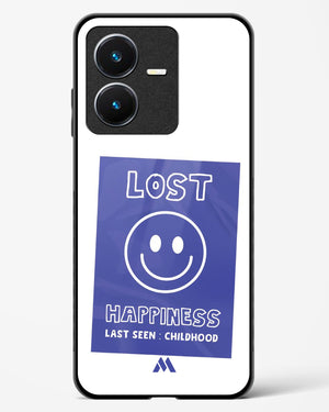 Lost Happiness Glass Case Phone Cover (Vivo)