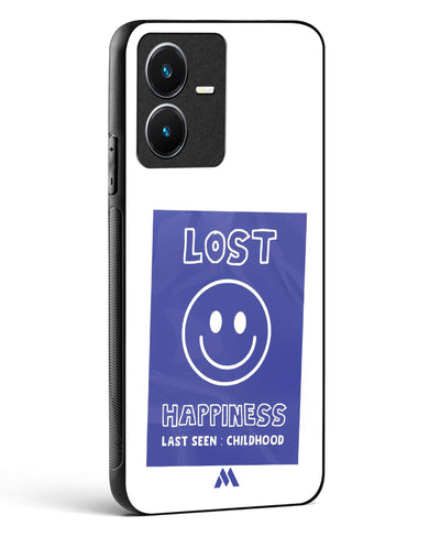 Lost Happiness Glass Case Phone Cover (Vivo)