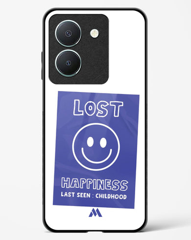 Lost Happiness Glass Case Phone Cover (Vivo)