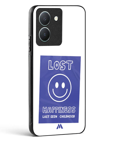 Lost Happiness Glass Case Phone Cover (Vivo)