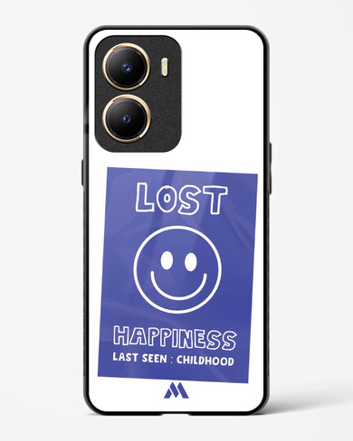 Lost Happiness Glass Case Phone Cover (Vivo)