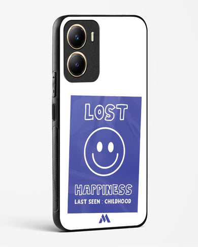 Lost Happiness Glass Case Phone Cover (Vivo)