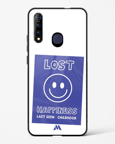 Lost Happiness Glass Case Phone Cover (Vivo)