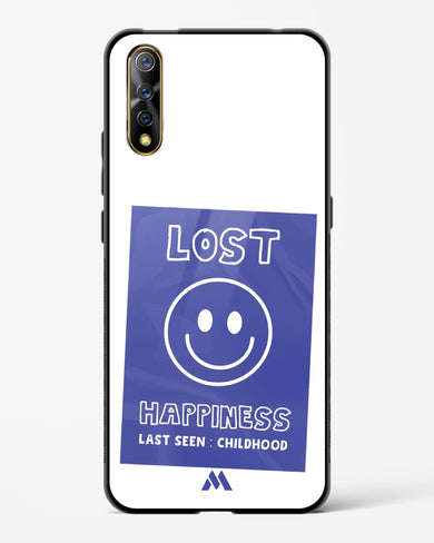 Lost Happiness Glass Case Phone Cover (Vivo)