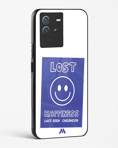 Lost Happiness Glass Case Phone Cover (Vivo)