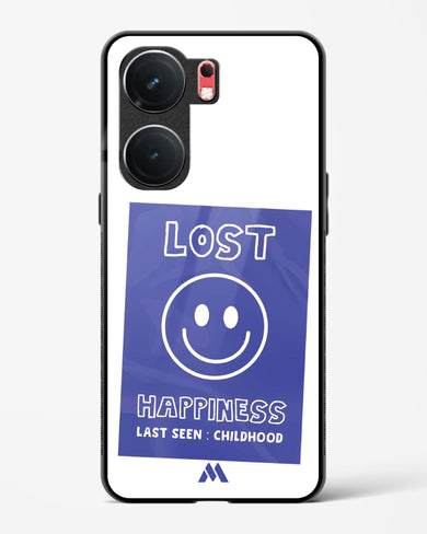 Lost Happiness Glass Case Phone Cover (Vivo)