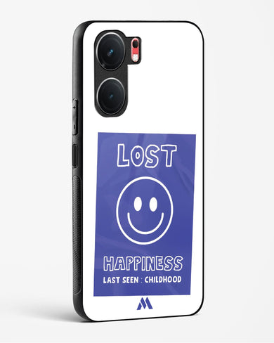 Lost Happiness Glass Case Phone Cover (Vivo)