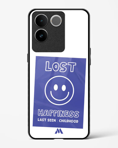 Lost Happiness Glass Case Phone Cover (Vivo)