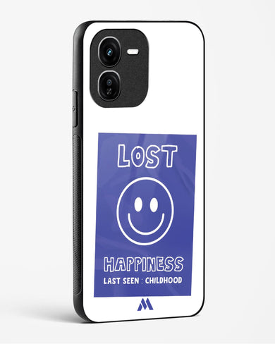 Lost Happiness Glass Case Phone Cover (Vivo)