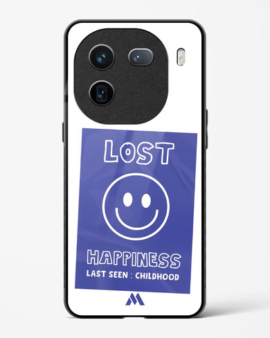 Lost Happiness Glass Case Phone Cover (Vivo)