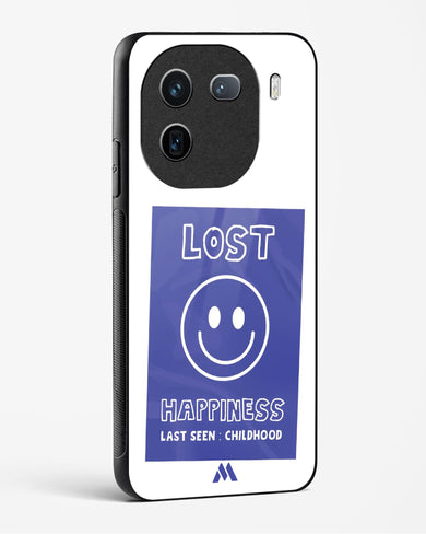 Lost Happiness Glass Case Phone Cover (Vivo)