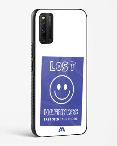 Lost Happiness Glass Case Phone Cover (Vivo)