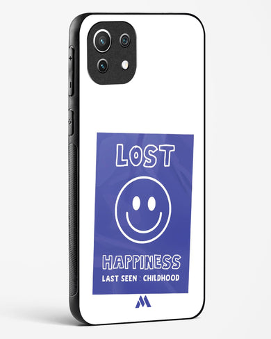 Lost Happiness Glass Case Phone Cover (Xiaomi)