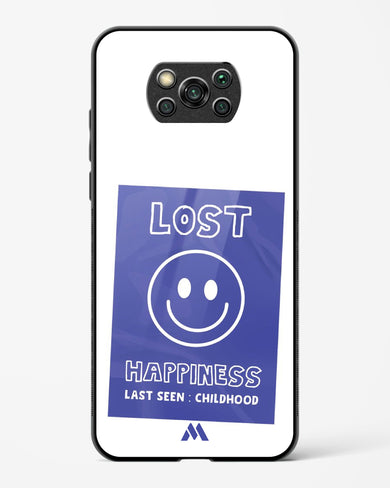 Lost Happiness Glass Case Phone Cover (Xiaomi)