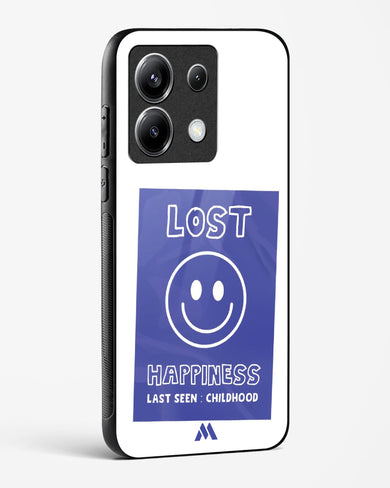 Lost Happiness Glass Case Phone Cover (Xiaomi)