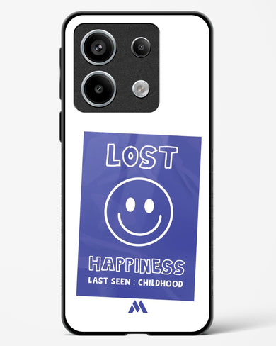 Lost Happiness Glass Case Phone Cover (Xiaomi)