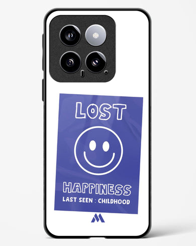 Lost Happiness Glass Case Phone Cover (Xiaomi)