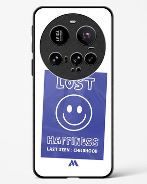Lost Happiness Glass Case Phone Cover (Xiaomi)