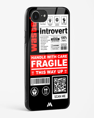 Fragile Glass Case Phone Cover (Apple)