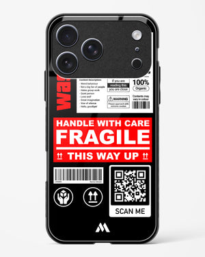 Fragile Glass Case Phone Cover (Apple)