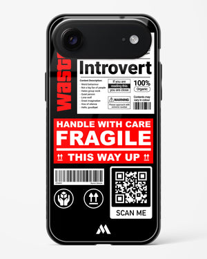 Fragile Glass Case Phone Cover (Apple)