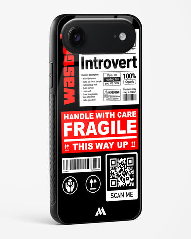 Fragile Glass Case Phone Cover (Apple)