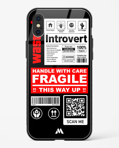 Fragile Glass Case Phone Cover (Apple)