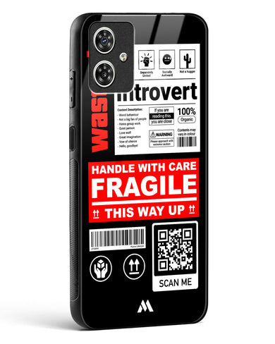 Fragile Glass Case Phone Cover (Motorola)